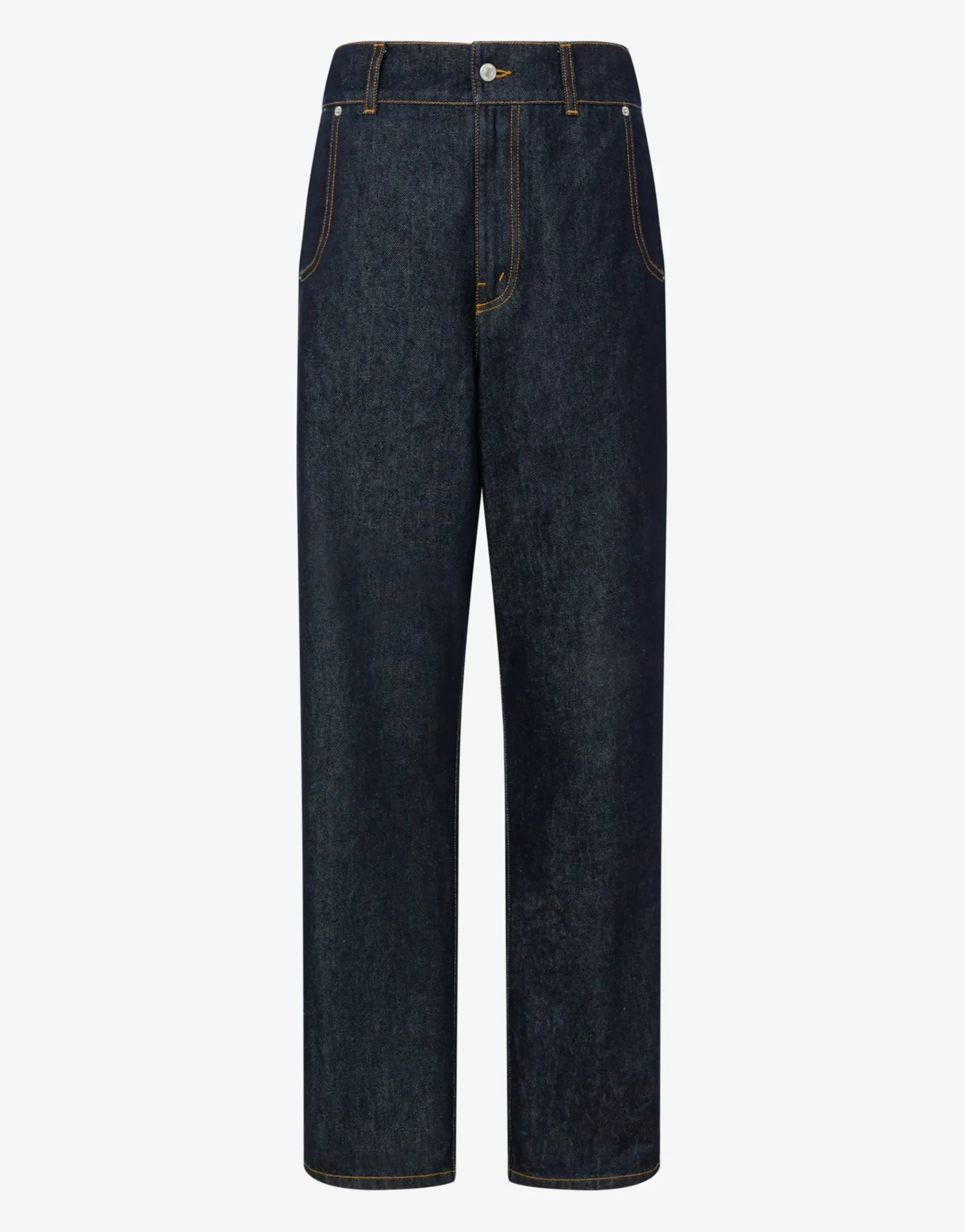 Moschino Blue denim pants Laurel Crown Patch