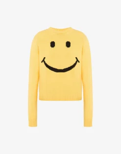 Moschino Cotton Blend Pullover Smiley®