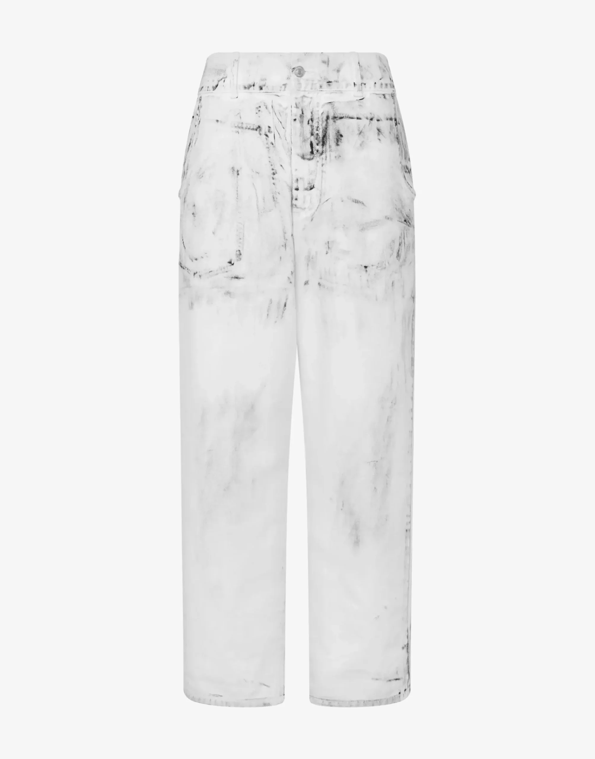 Moschino Cotton bull pants Laurel Crown Patch