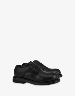 Moschino Derby shoes in nappa leather Oliver