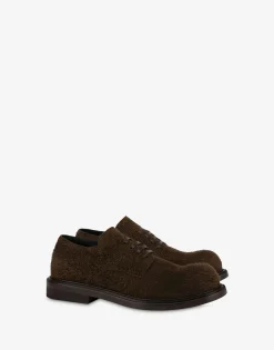 Moschino Derby shoes in suede Oliver