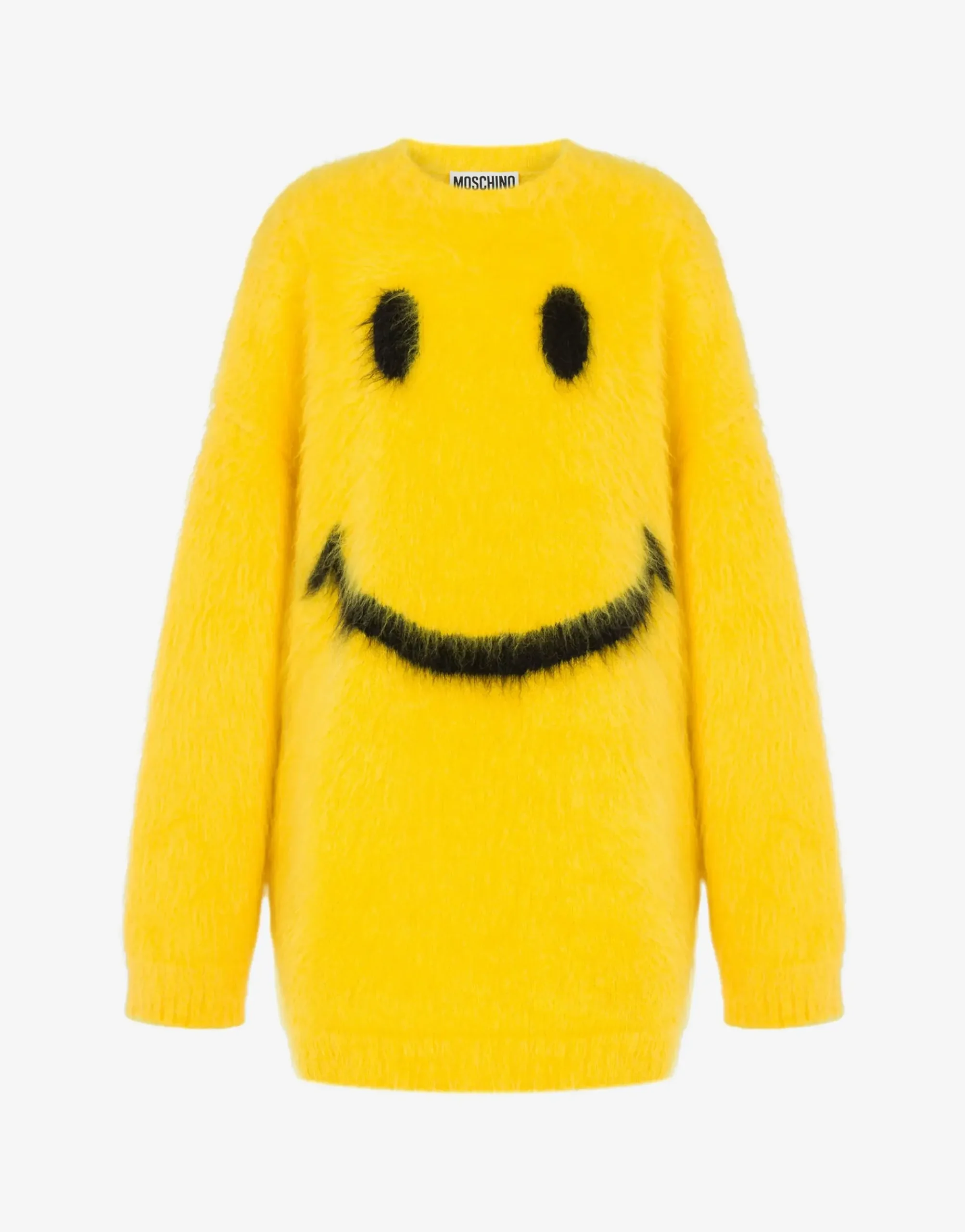 Moschino Dress in brushed mohair Smiley