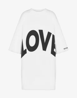 Moschino Dress in interlock cotton Love