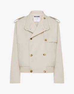 Moschino Gabardine Jacket Tailored Twist