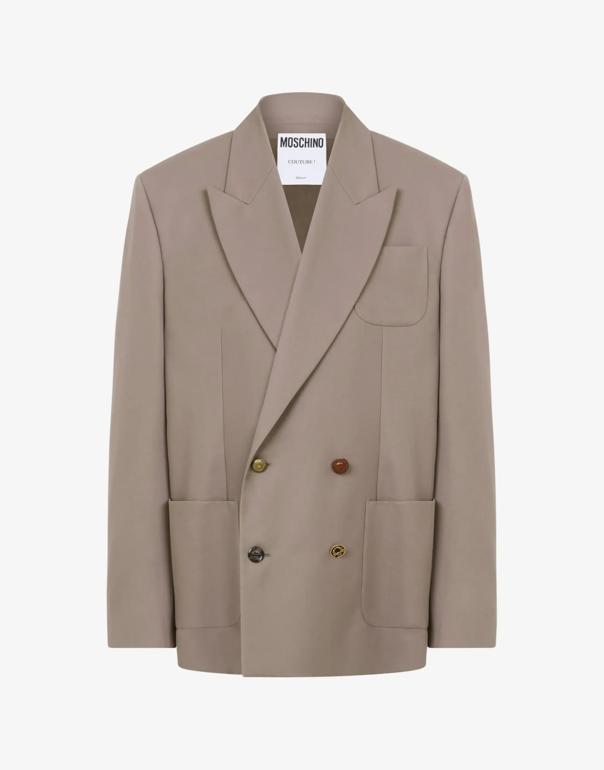 Moschino Gabardine Jacket Tailored Twist