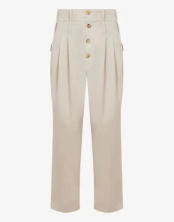 Moschino Gabardine Pants Tailored Twist