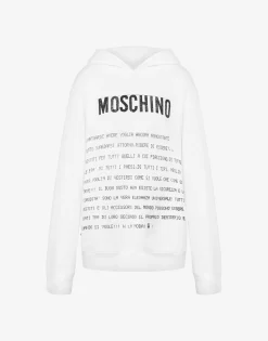 Moschino Hoodie Archive Message