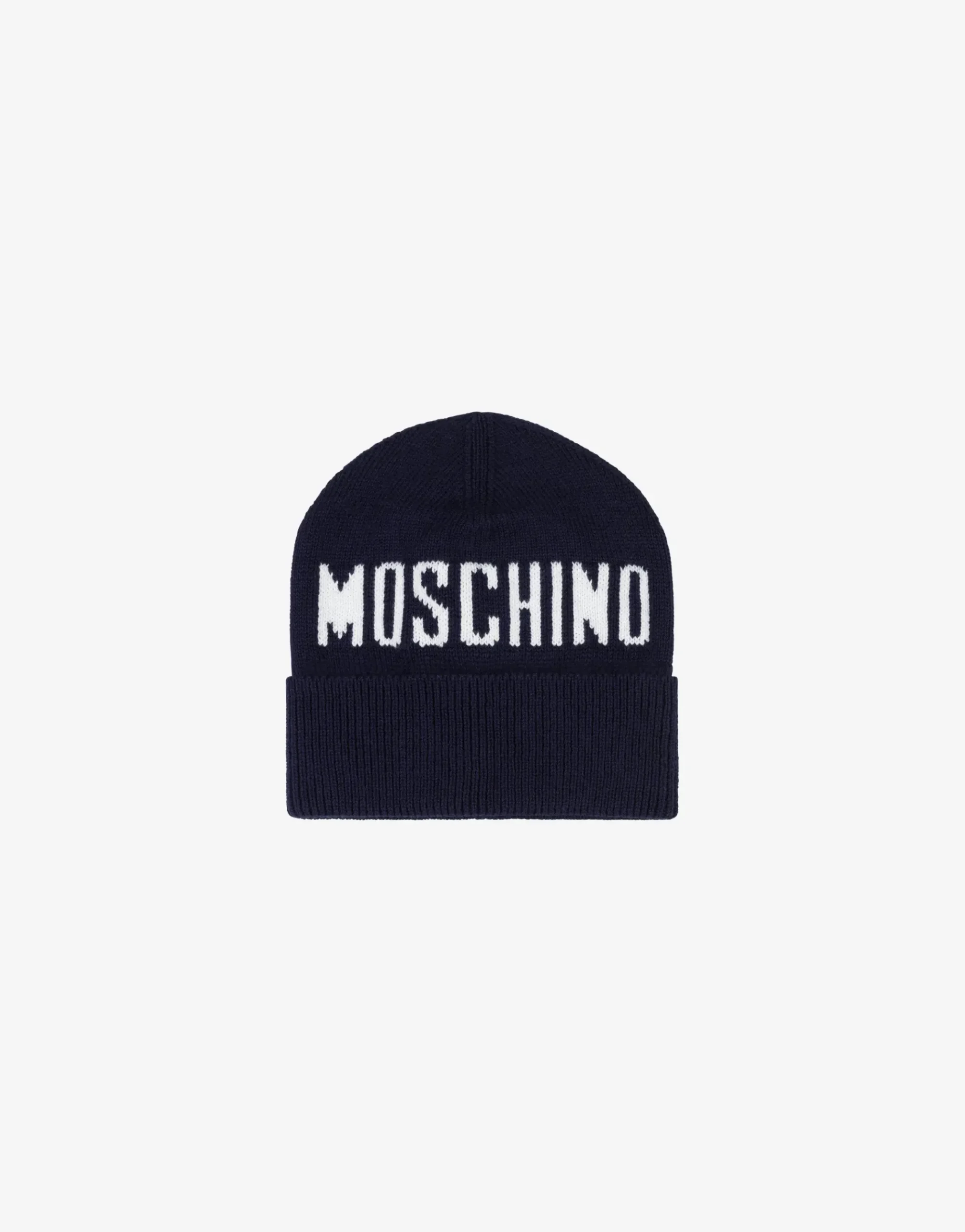 BOY Moschino Knit hat with logo