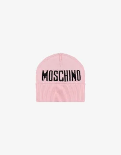 BOY Moschino Knit hat with logo