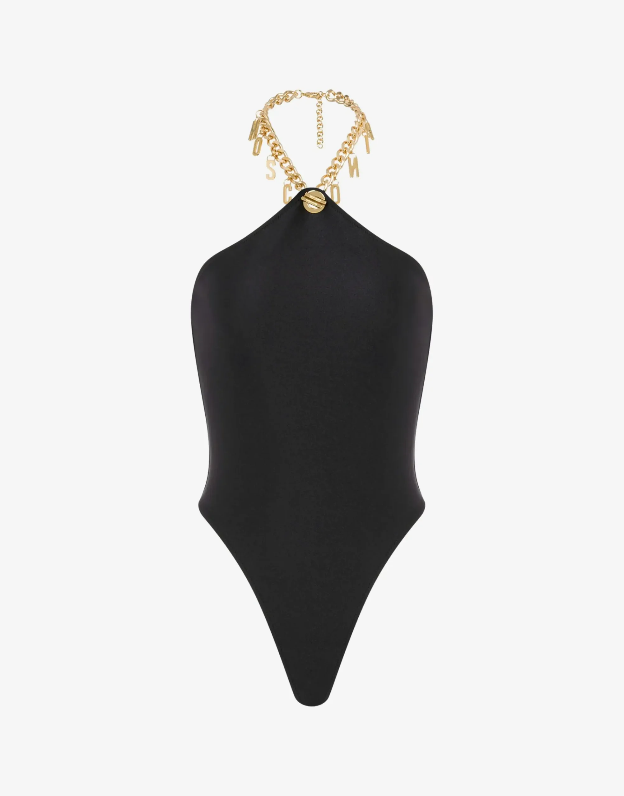 Moschino Lettering Charm One-piece Swimsuit