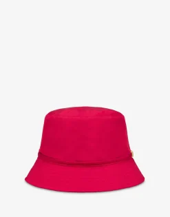 Moschino Lettering Logo Bucket hat