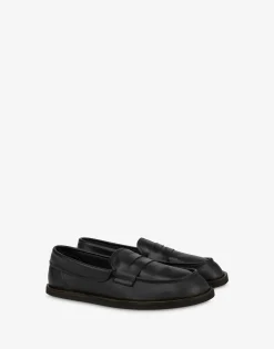 Moschino Loafers in calf leather Desert College