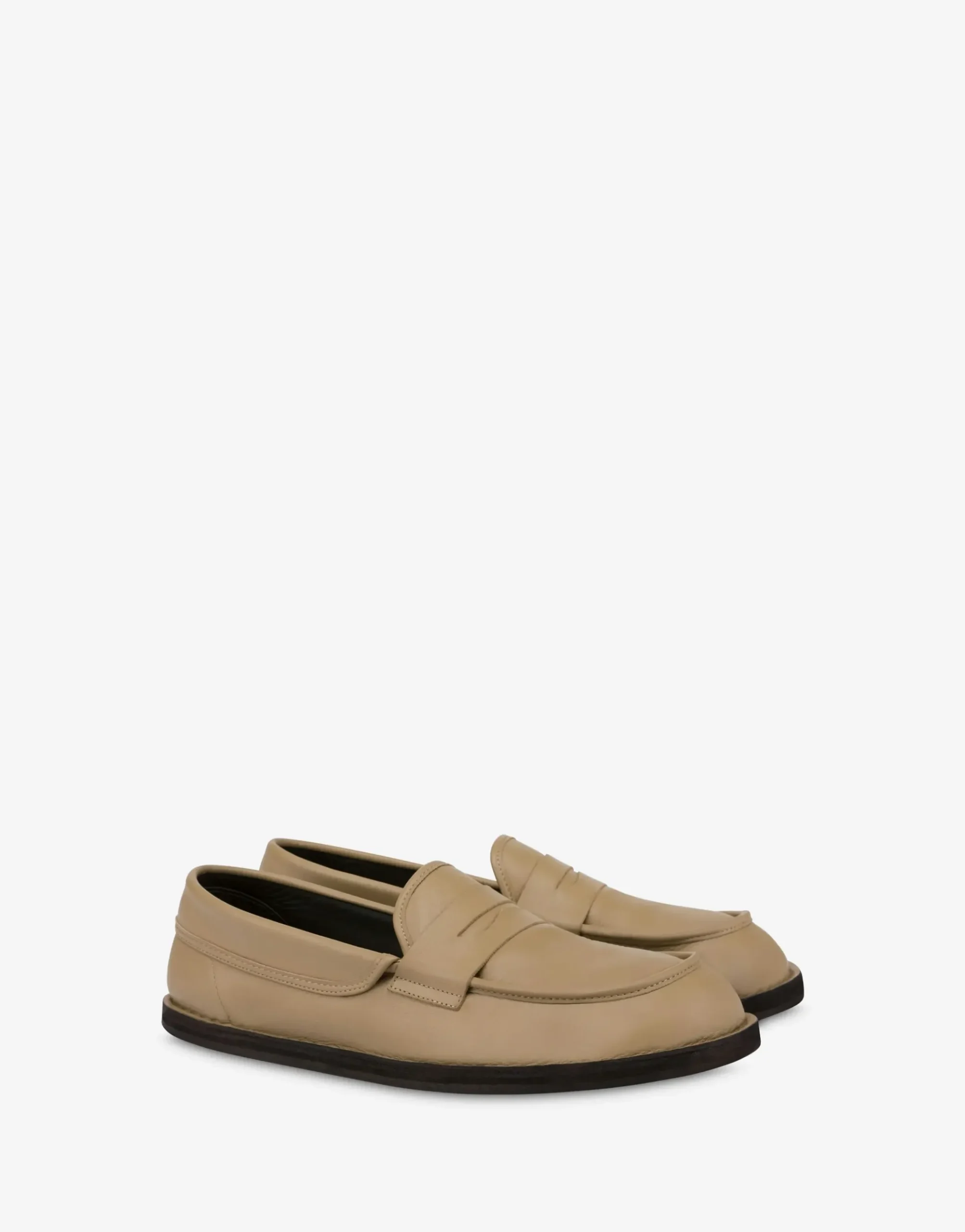 Moschino Loafers in calf leather Desert College