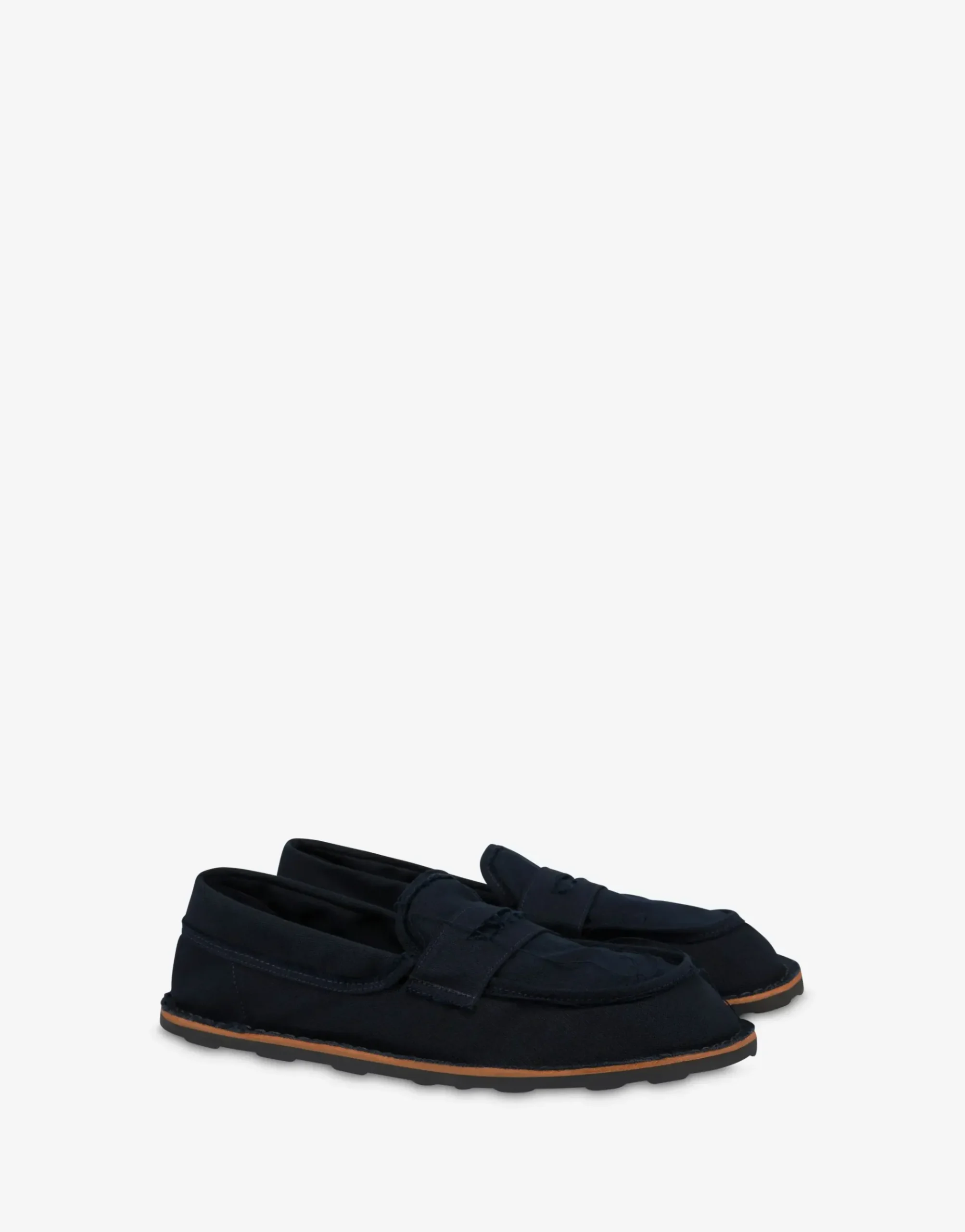 Moschino Loafers in canvas Desert College