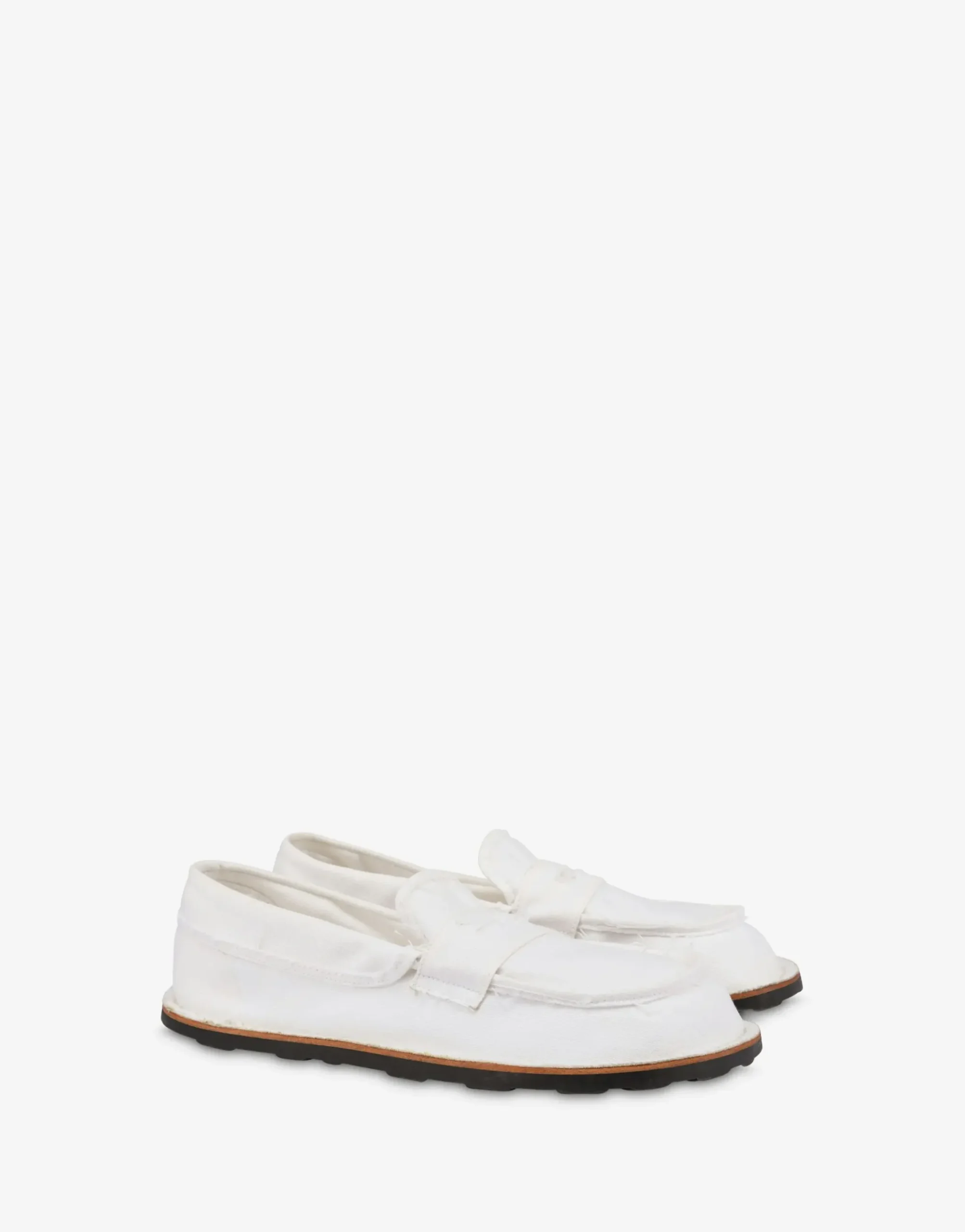 Moschino Loafers in canvas Desert College
