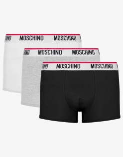 Moschino Logo Band set of 3 boxers