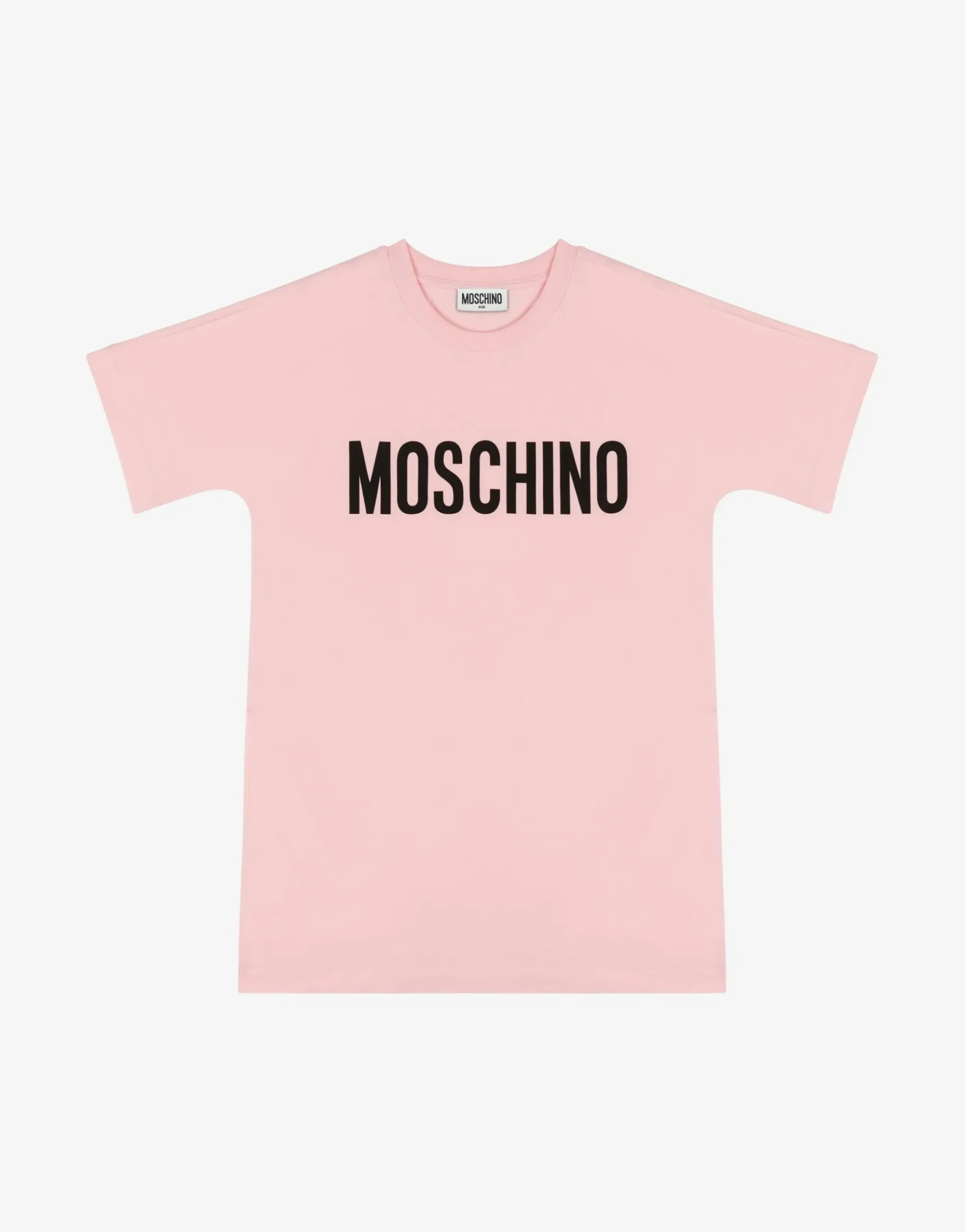 Moschino Logo Print jersey dress
