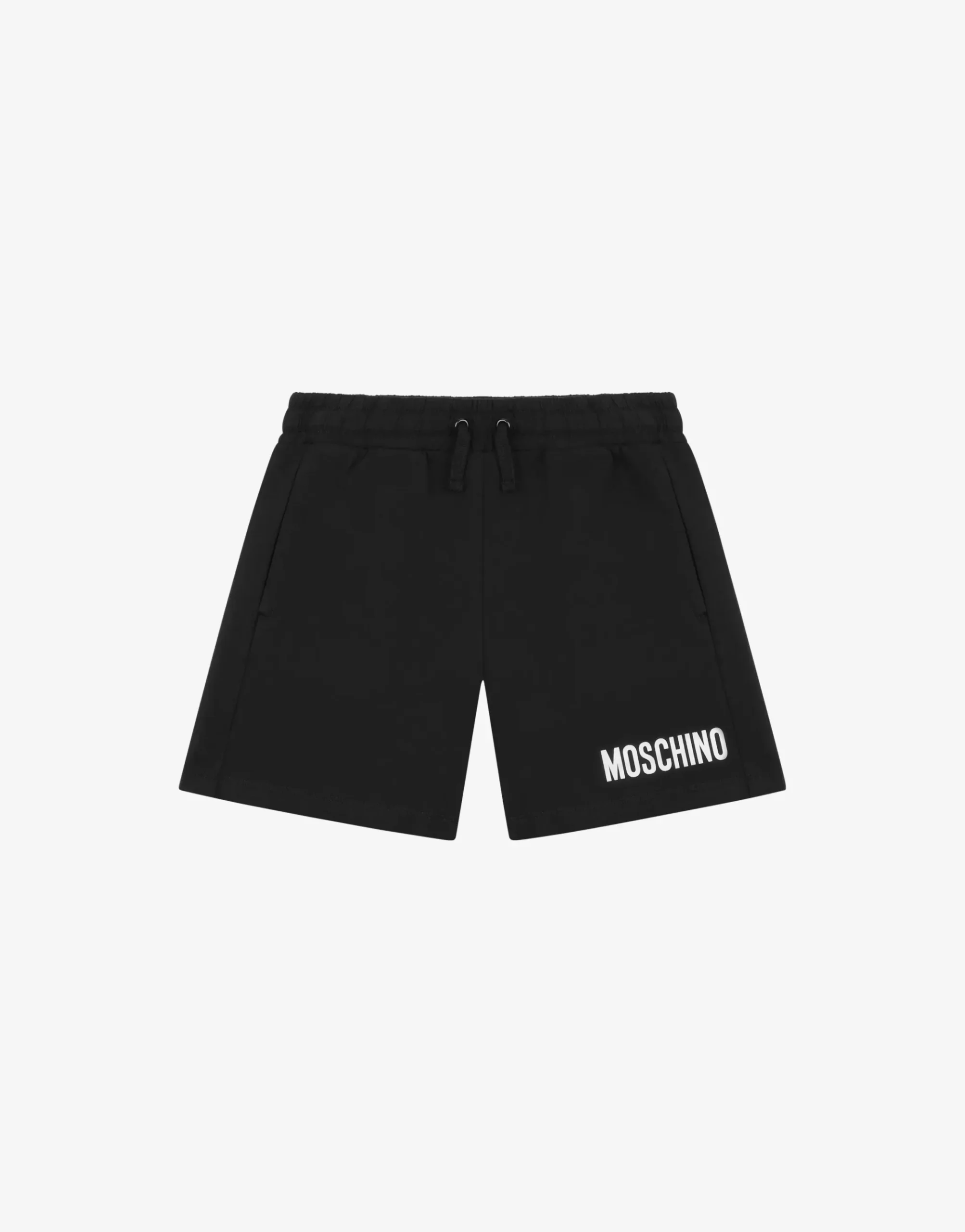 BOY Moschino Logo Print jersey shorts