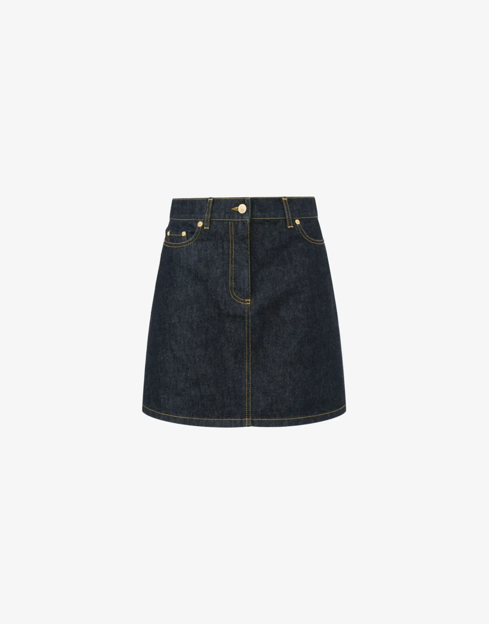 Moschino Lunar New Year Denim Miniskirt