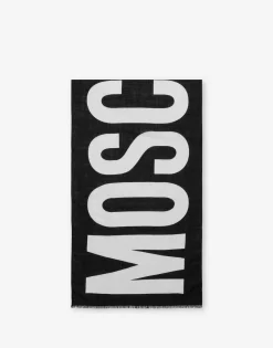 Moschino Maxi Logo scarf