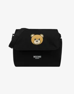 Moschino Mom Bag with Changing Mat Teddy Print