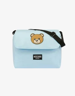 Moschino Mom Bag with Changing Mat Teddy Print