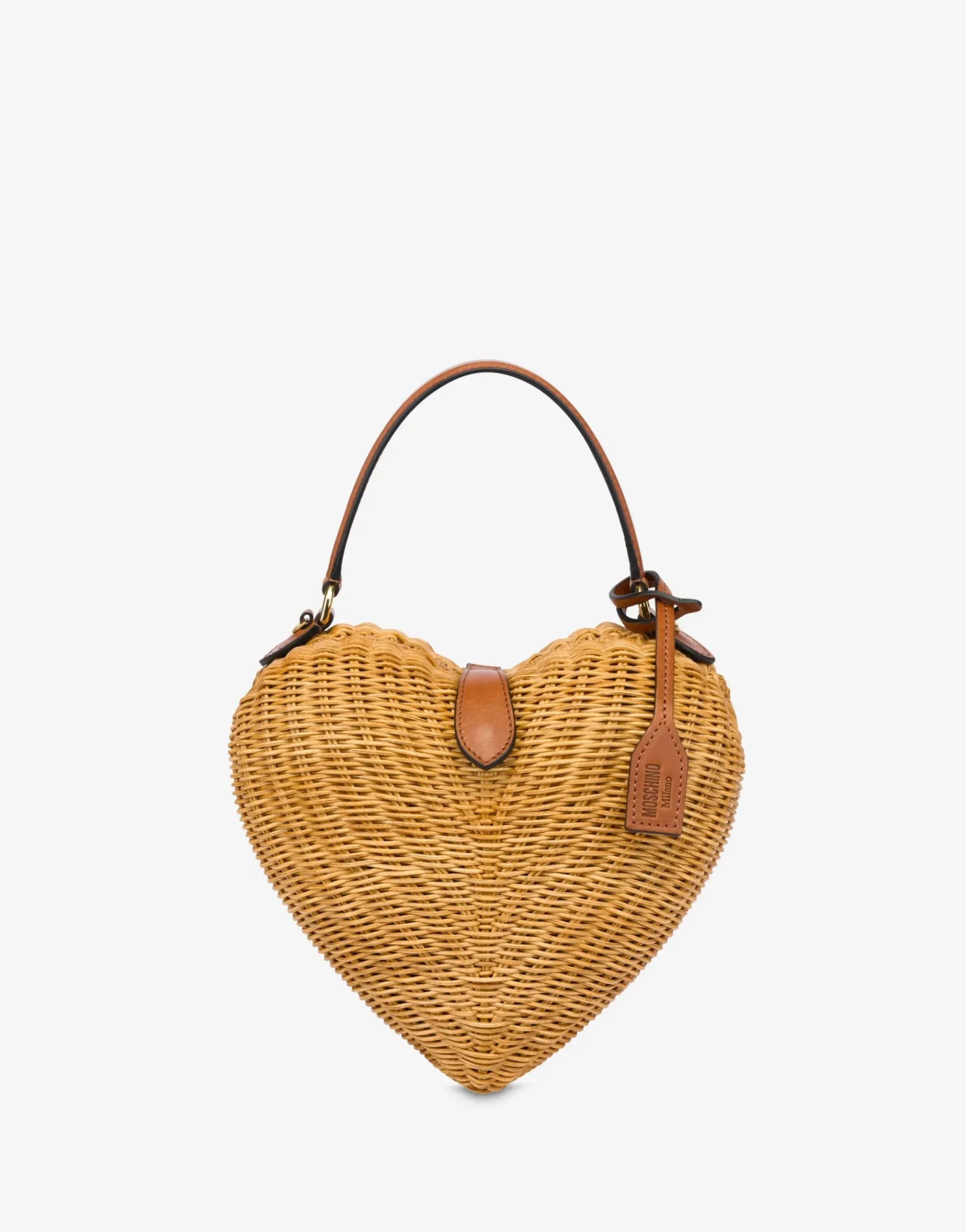 Moschino Love Me Wicker Bag
