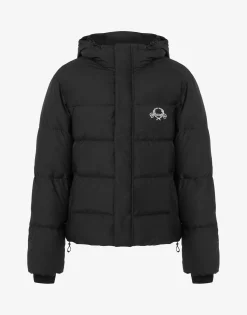 Moschino Nylon Puffer Jacket Laurel Crown Logo