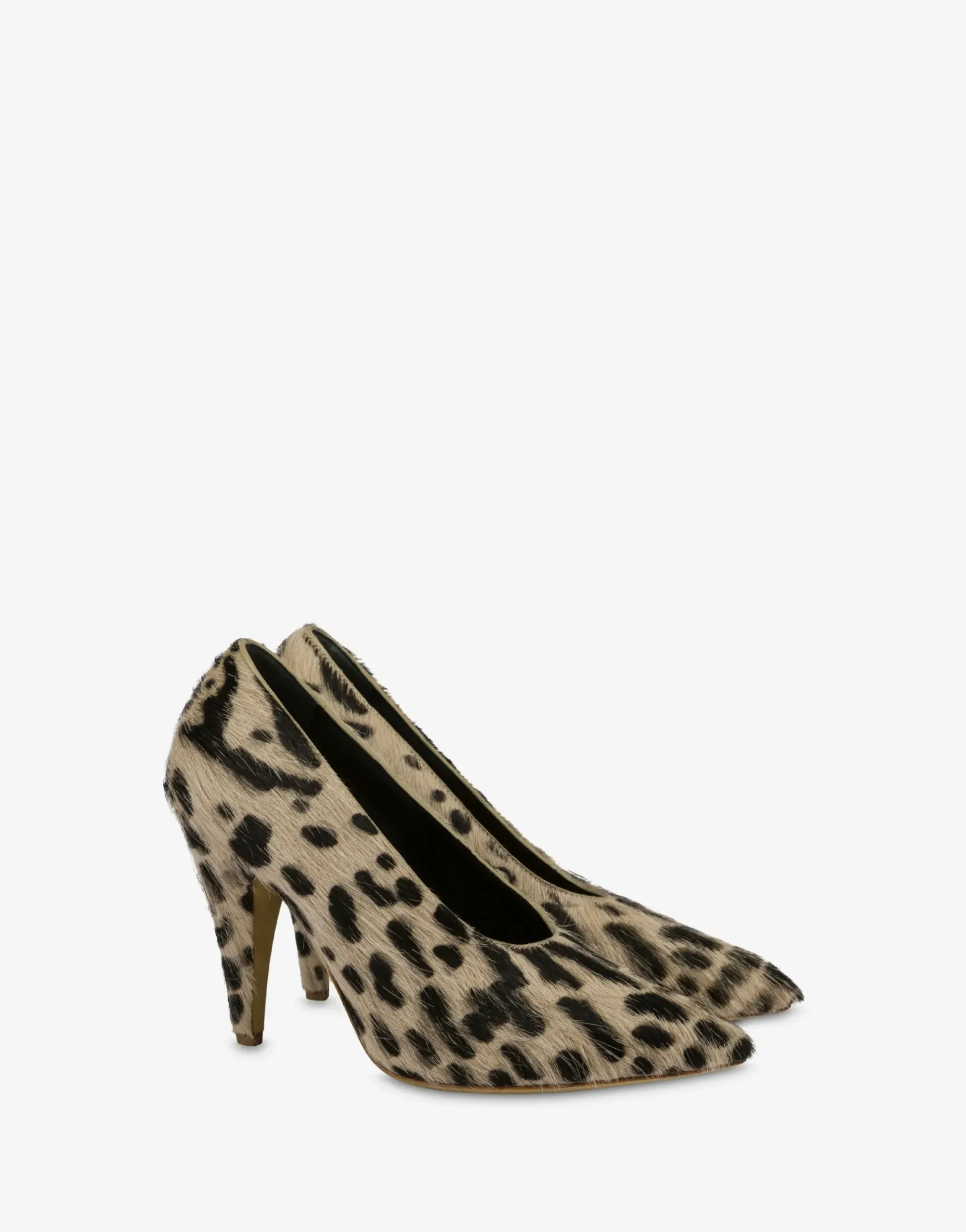 Moschino Ocelot Print Pumps