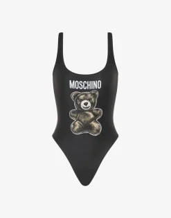 Moschino One-Piece Swimsuit Teddy Bear