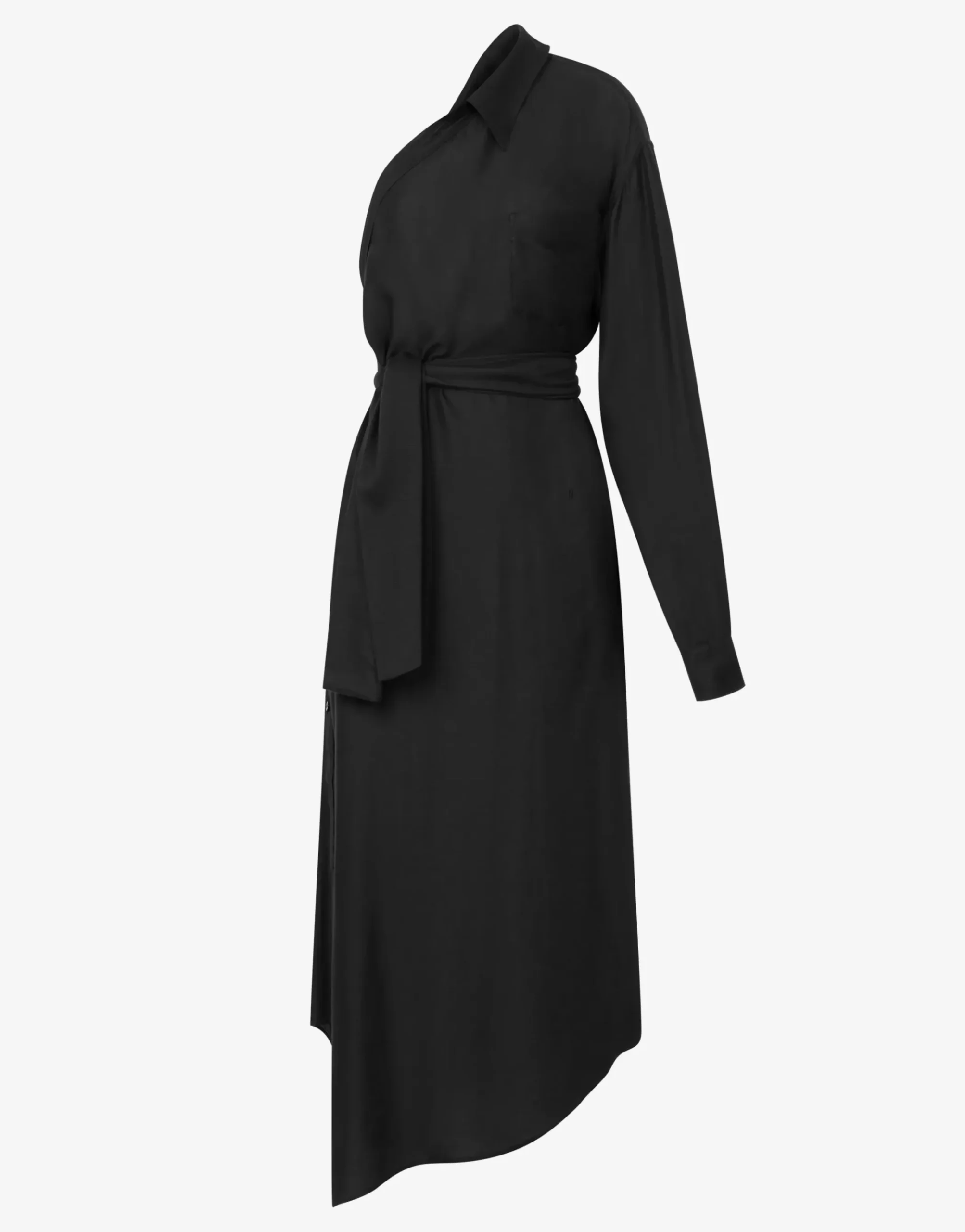 Moschino One-Shoulder Dress Tailored Twist