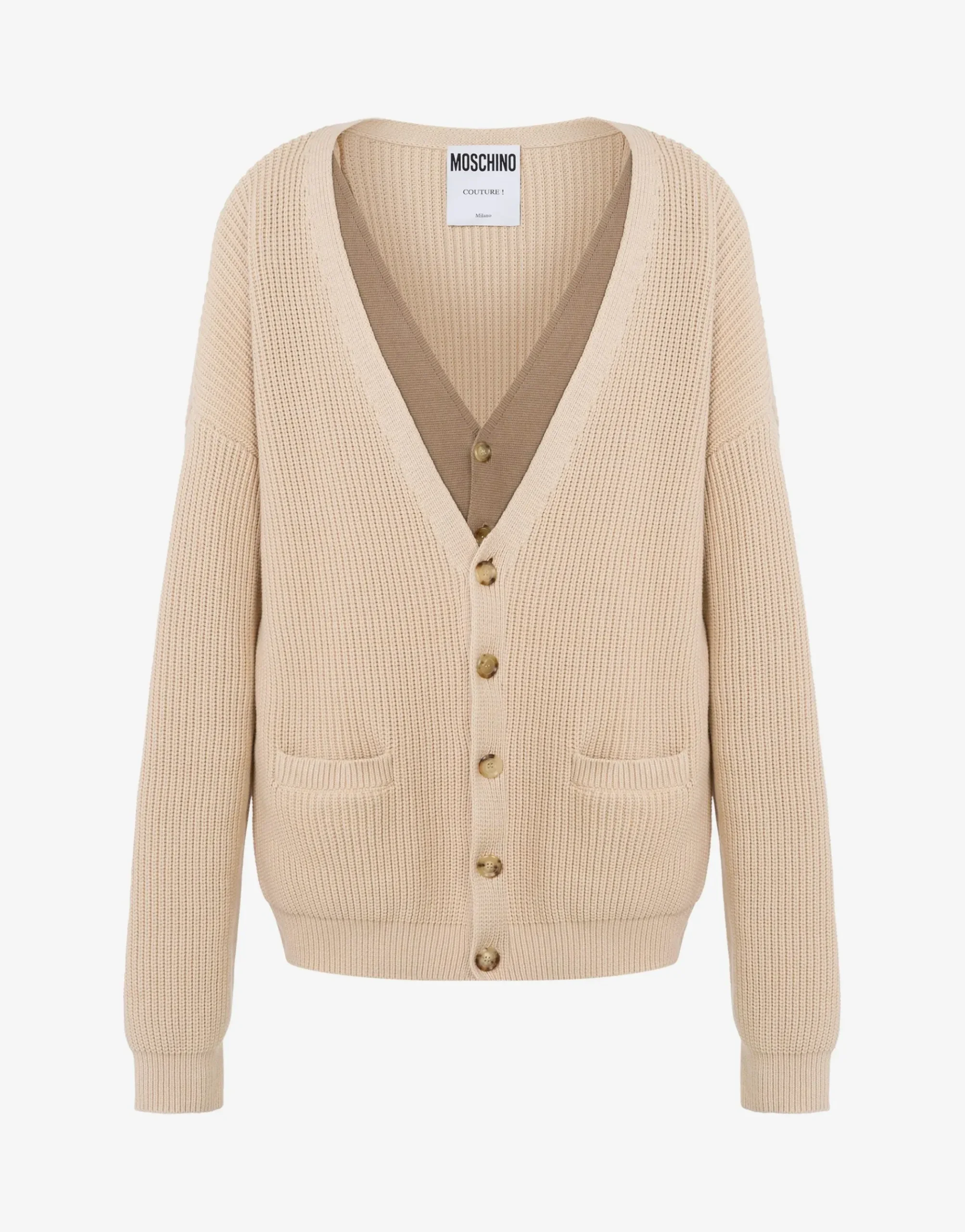 Moschino Organic Cotton Blend Cardigan