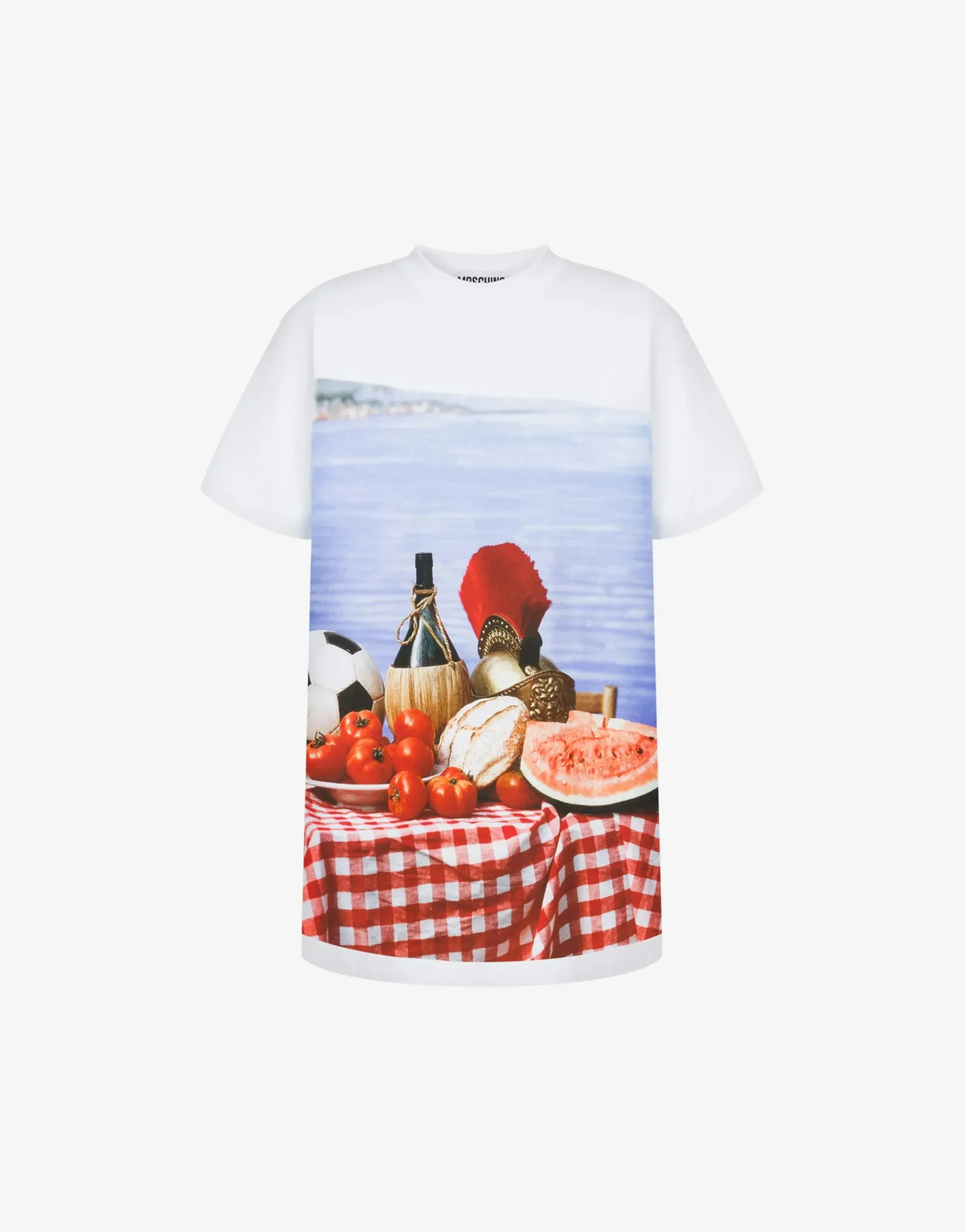 Moschino Organic Jersey T-shirt Italian Inspiration