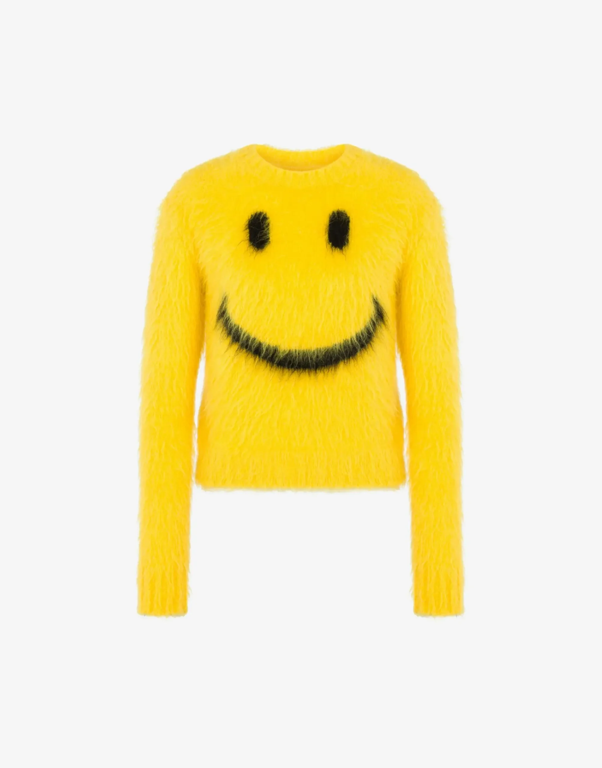 Moschino Pullover in brushed mohair Smiley