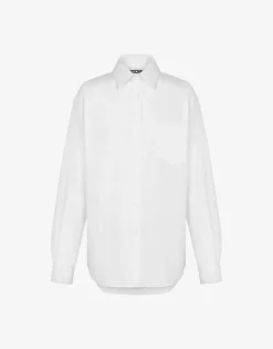 Moschino Shirt in cotton poplin