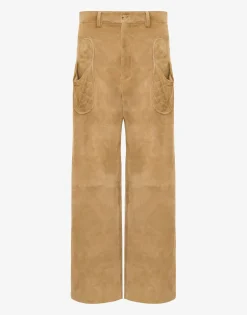 Moschino Suede Pants Slipper
