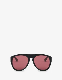 Moschino Sunglasses with red lenses