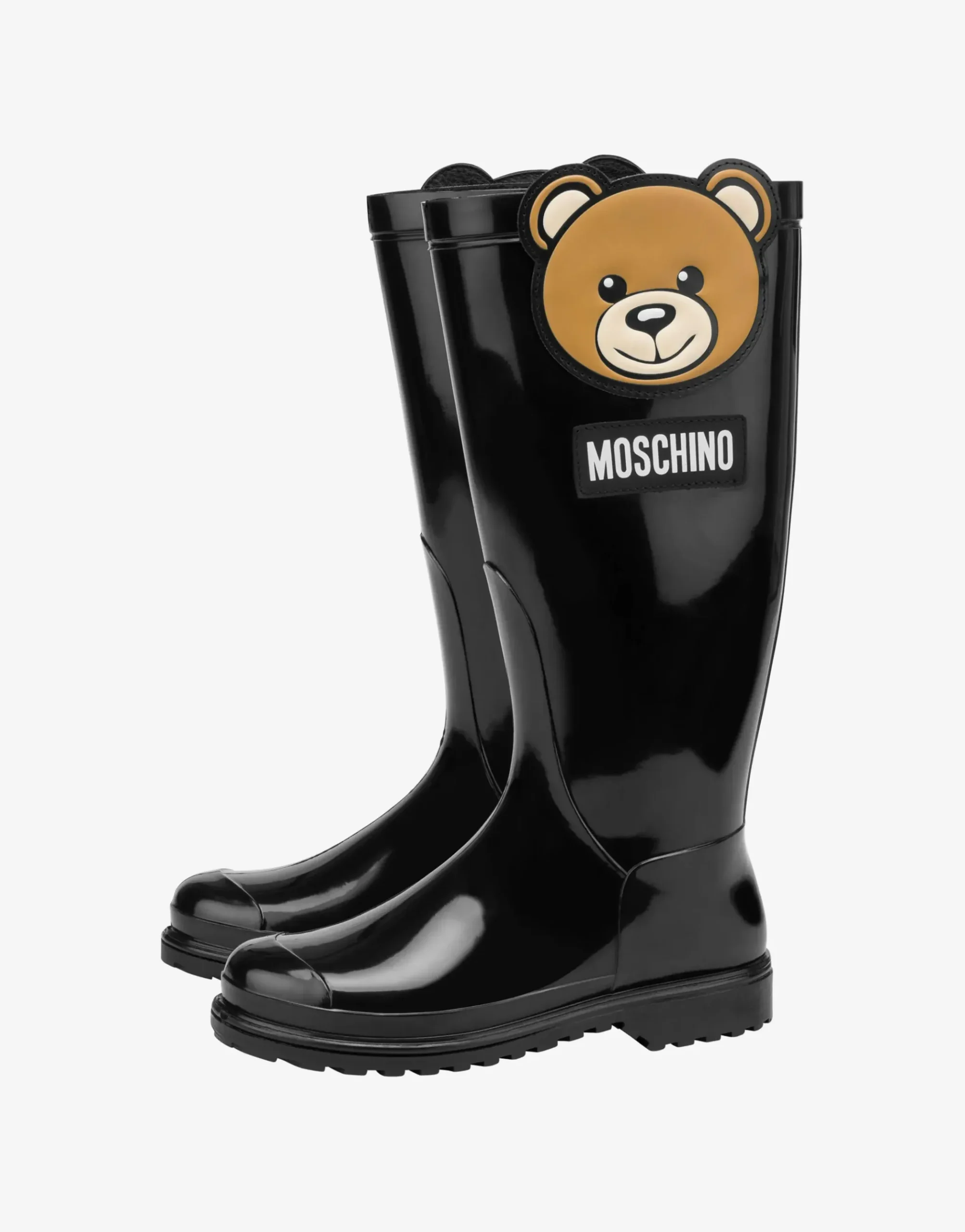 Moschino Teddy Patch rain boots