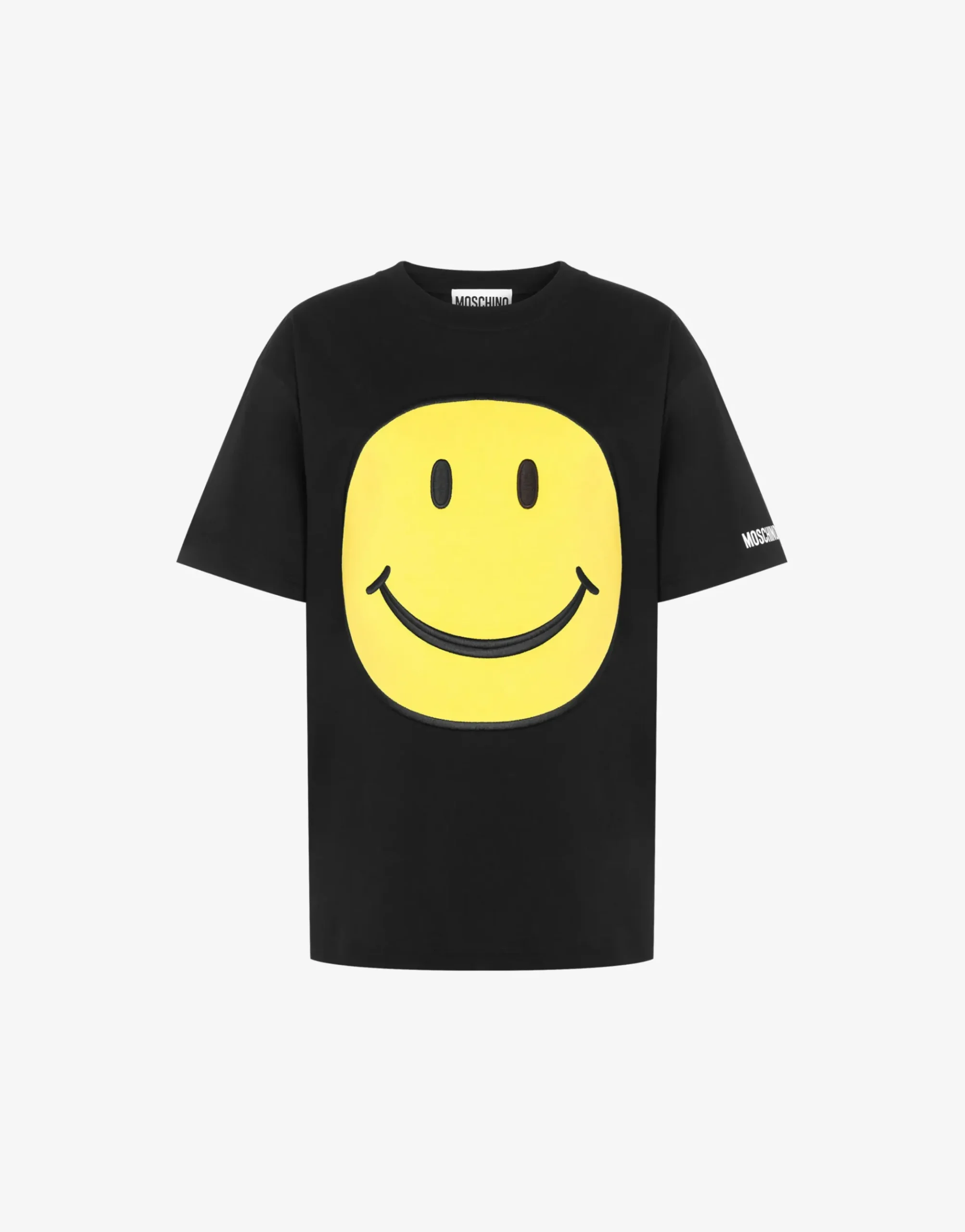 Moschino T-shirt in organic jersey Smiley®