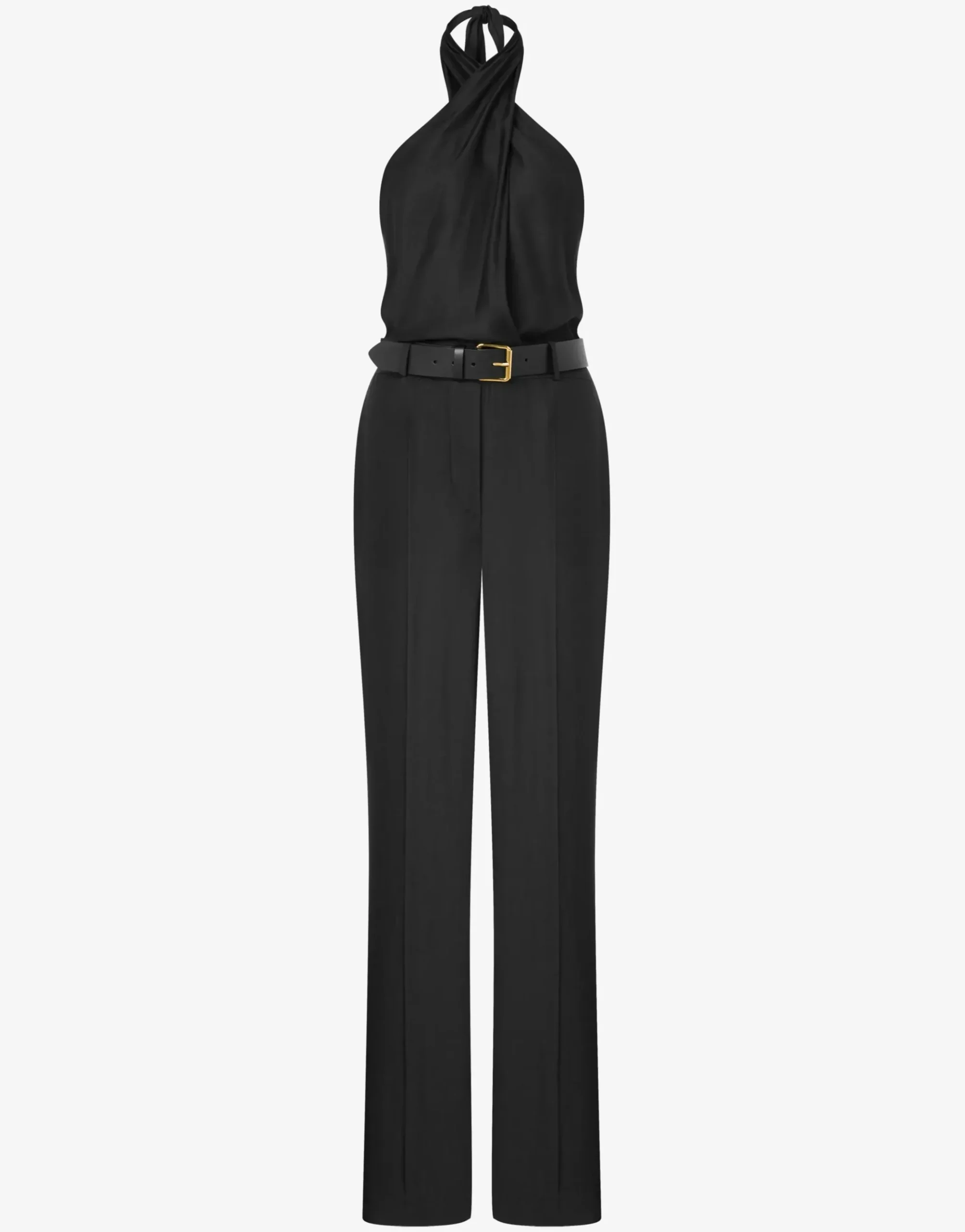 Moschino Viscose Twill Jumpsuit