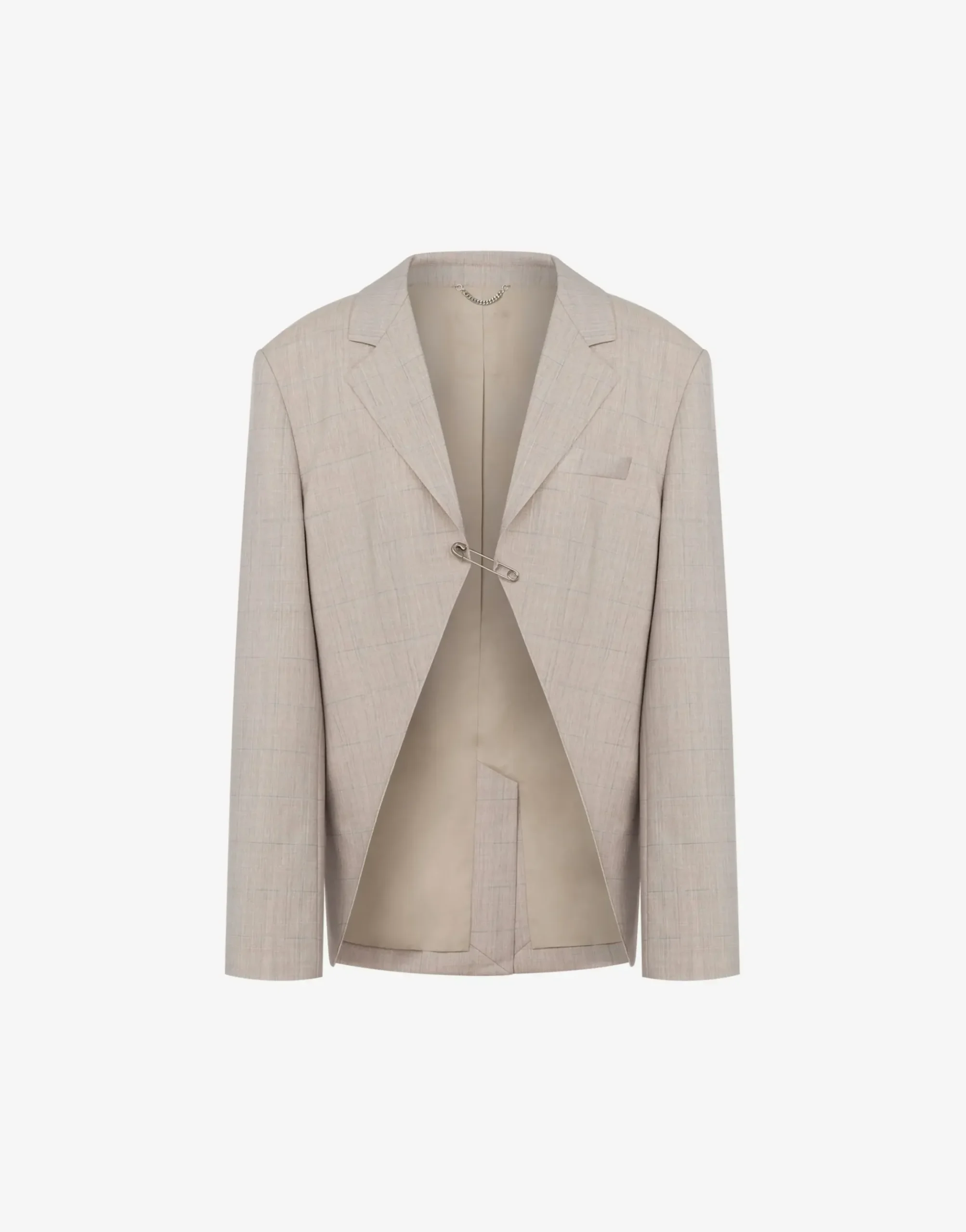 Moschino Wool flannel jacket