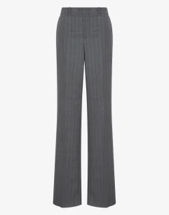 Moschino Wool Pinstripe Trousers