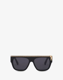 Moschino Zip Detail sunglasses